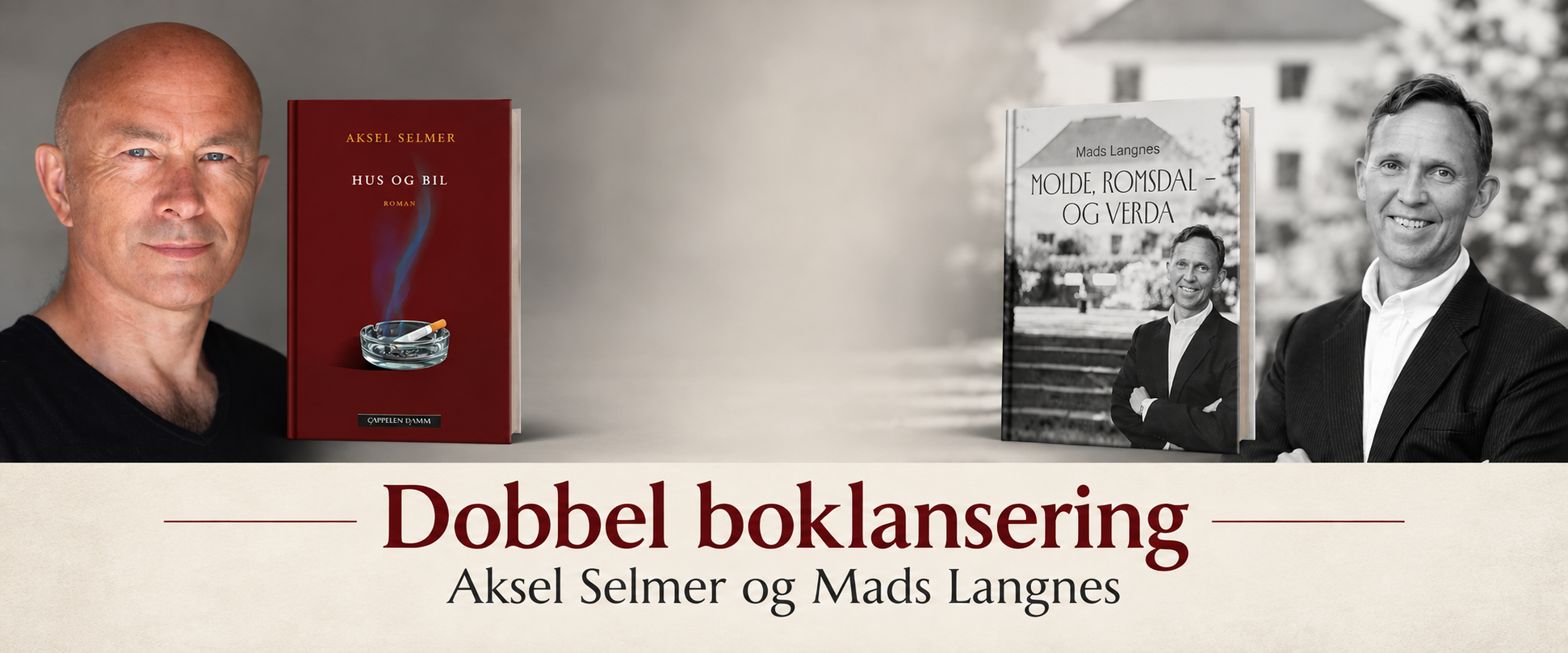 Foto av Aksel Selmer og Mads Langnes